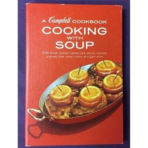 Vintage Campbell Cooking With Soup Cookbook